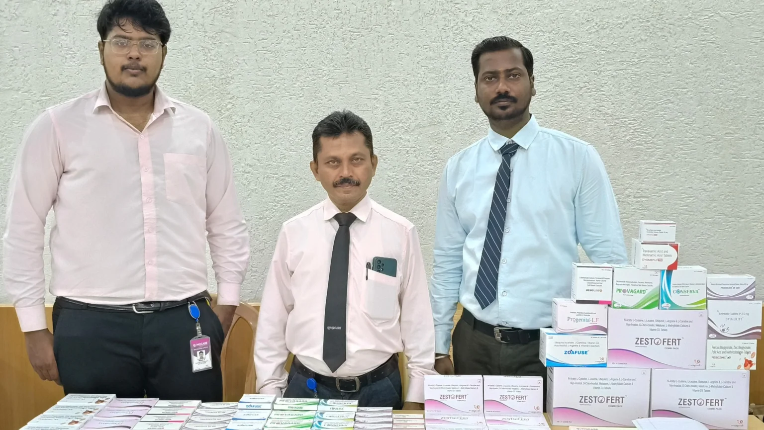 At a medical meeting in Chennai