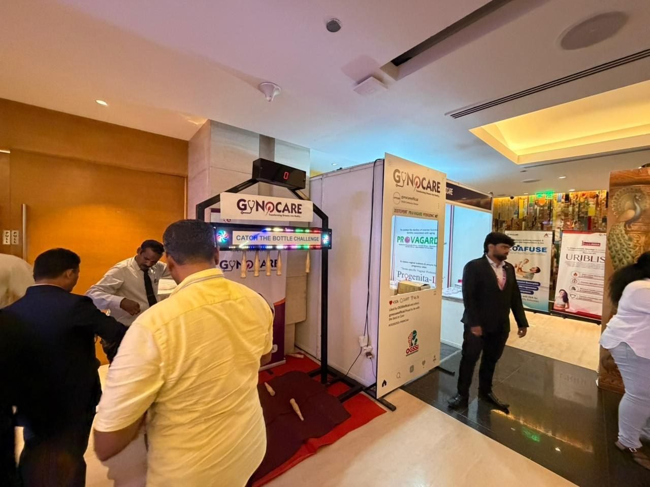 Conference hall, GynoCare stand