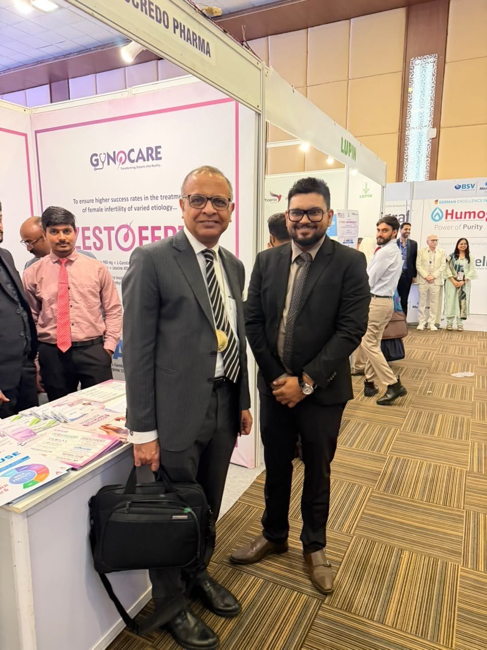 Our team at the stand