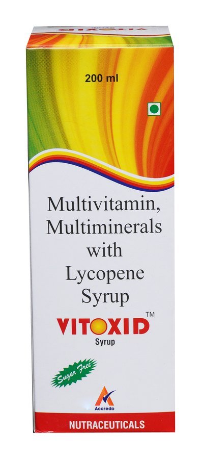 Vitoxid Syrup pack